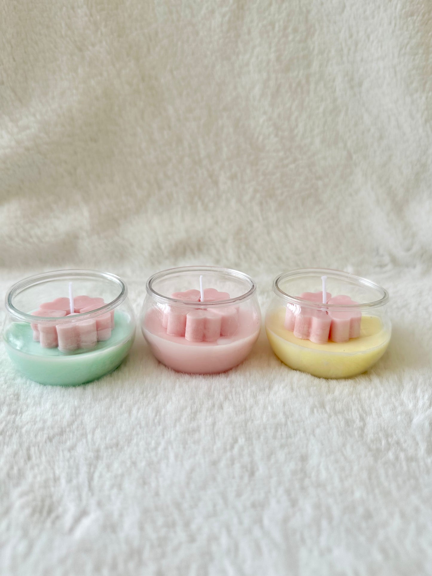 Glow & Calm – 3-in-1 Mild Scent Candle Set